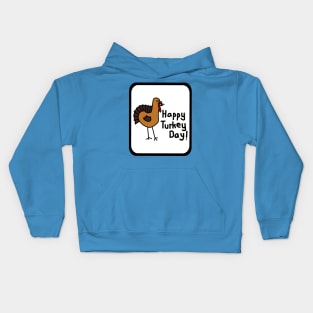 Turkey for Thanksgiving Kids Hoodie